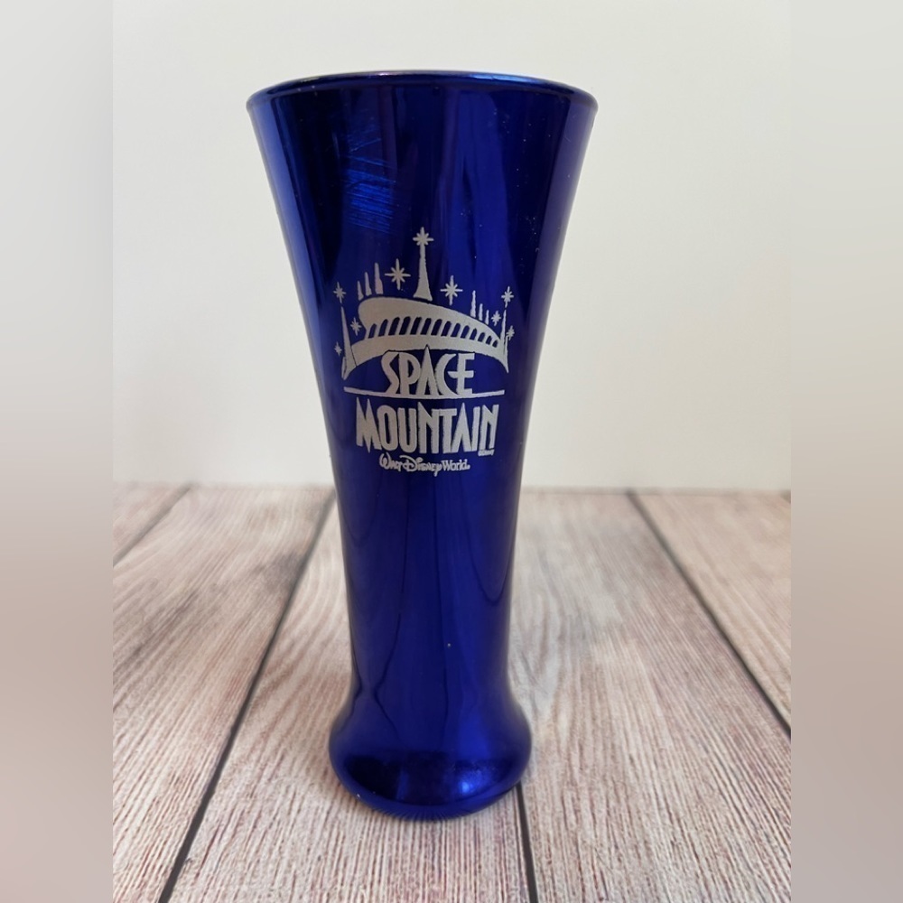 Disney Space Mountain Vase Glass Container